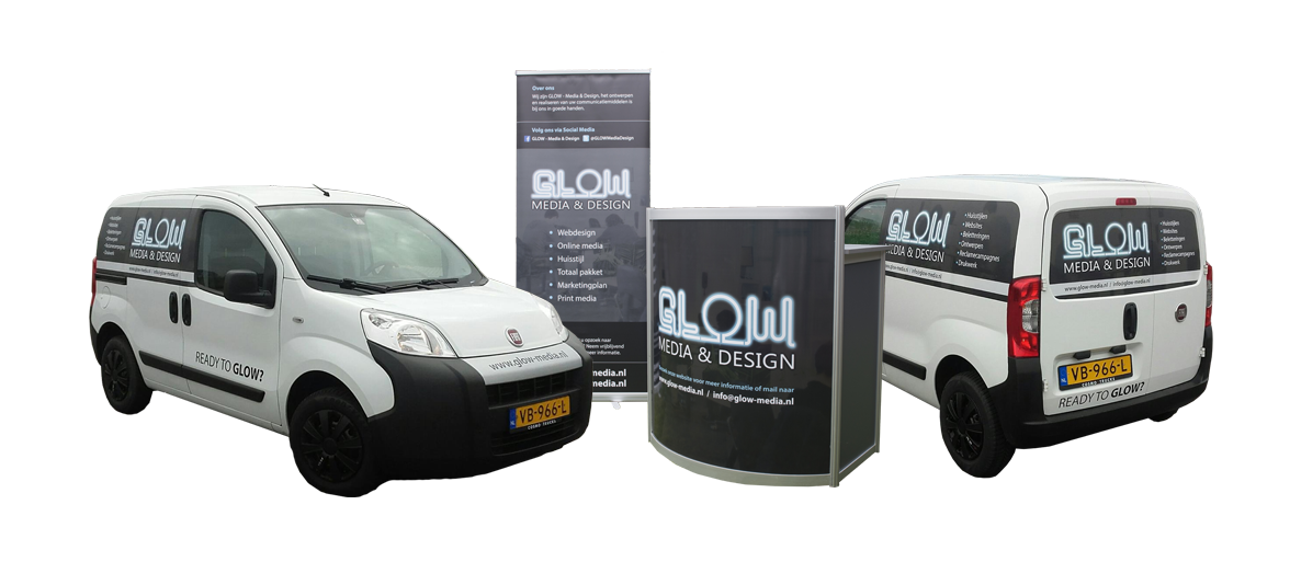 Reclame-uitingen GLOW - Media & Design